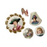 Hand Painted Porcelain Portrait Collection