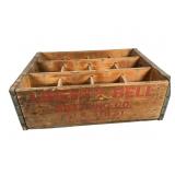 Liberty Bell Bottling Co. Allentown Wooden Crate
