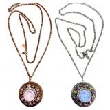Two Kirks Folly Locket Necklaces