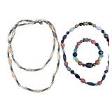 Carolyn Pollock Multi-Gemstone Jewelry Set