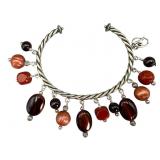 Carolyn Pollack Sterling Dangle Cuff