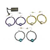 Honora Sterling Pearl Gemstone Earrings