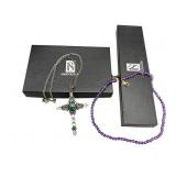 Nikki Butler Sterling Pendant and Necklace