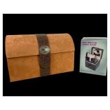 Two Jewelry Storage Boxes