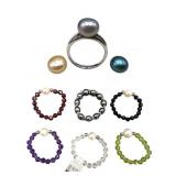 Honora 925 Interchangeable & Gemstone Rings
