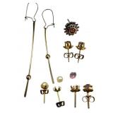 14K, Sterling, and Gold-Filled Earrings