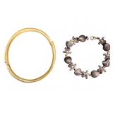Sterling Starfish Bracelet & Shell Bangle