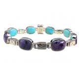 Jay King Sterling Reversible Bracelet