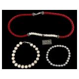 Honora Pearl Jewelry Lot with Necklace, Bracelet