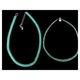 2 Sterling & Turquoise Necklaces, Jay King