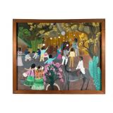 Robert Mauricio Painting on Board