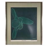 Framed Print Green Illusion' by Morehead