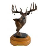 Dick Idol Midnight Crossing' Whitetail Buck Sculp