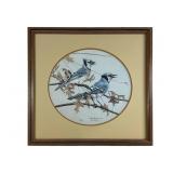 Rod Arbogast Signed Print of Blue Jays