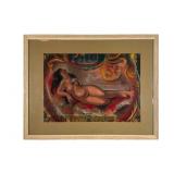 William H. Ferguson Chalk Pastel Artwork