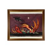 William H. Ferguson Hell out of the Night' Waterc