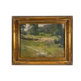 William Langson Lathrop Limeport Painting