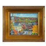 Bradley Boyer Historical Bethlehem' Oil Painting