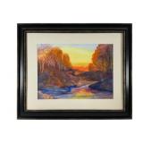 Tom McAndrew Watercolor Landscape