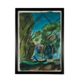 William H. Ferguson Watercolor Landscape