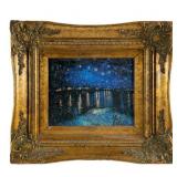 Enhanced Print of Starlight Over the Rhone'