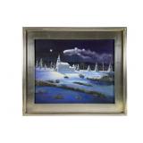 Bill Jones Western Salisbury Church' Painting