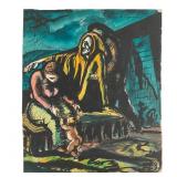 Watercolor Scene by William H. Ferguson