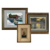 Three Framed Artworks