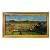 Oleg Nefedkin Saturday Day' Oil Painting