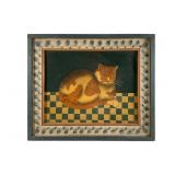 American Folk Art Cat by Nadine Buck
