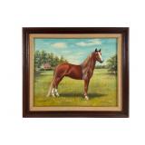 Laura C. Meyer Painting of Horse