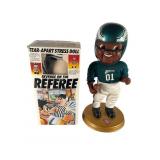 NFL Eagles Doll and Stress Referee Set