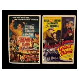 Five Vintage Film Posters