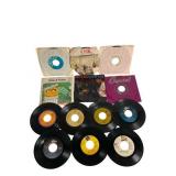 13 Vinyl 45 RPM Records