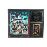 Philadelphia Eagles 2008 NFC East Champs Plaque