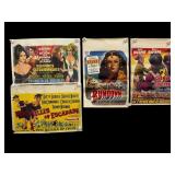 Five Vintage Foreign Film Mini Posters