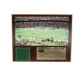 Philadelphia Eagles Vet Stadium Turf Plaque