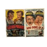 Four Vintage Movie Posters