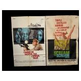 Four Vintage Movie Posters