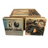 Box Of Vinyl Records, Mixed Genres
