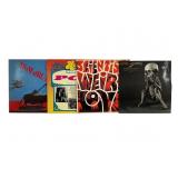 Four Rock Vinyl Records