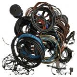 Two Bins of Mixed Electronic Cables