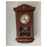 German Wall Clock with Thorens Music Box