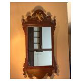 Chippendale Mahogany Wall Mirror