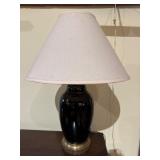 Brass and Ceramic Table Lamp