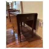 Mahogany Gate Leg Drop Leaf Table