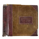 Antique Union Hotel Register, Perkasie PA