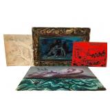 Four Watercolors by W. H. Ferguson