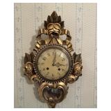 Swedish 8-Day T&S Wall Clock