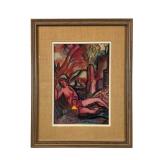 William H. Ferguson Watercolor